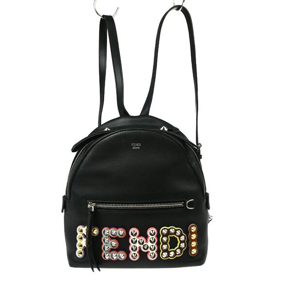 Fendi Black Backpack 8BZ038A0VR - Picture 1 of 9